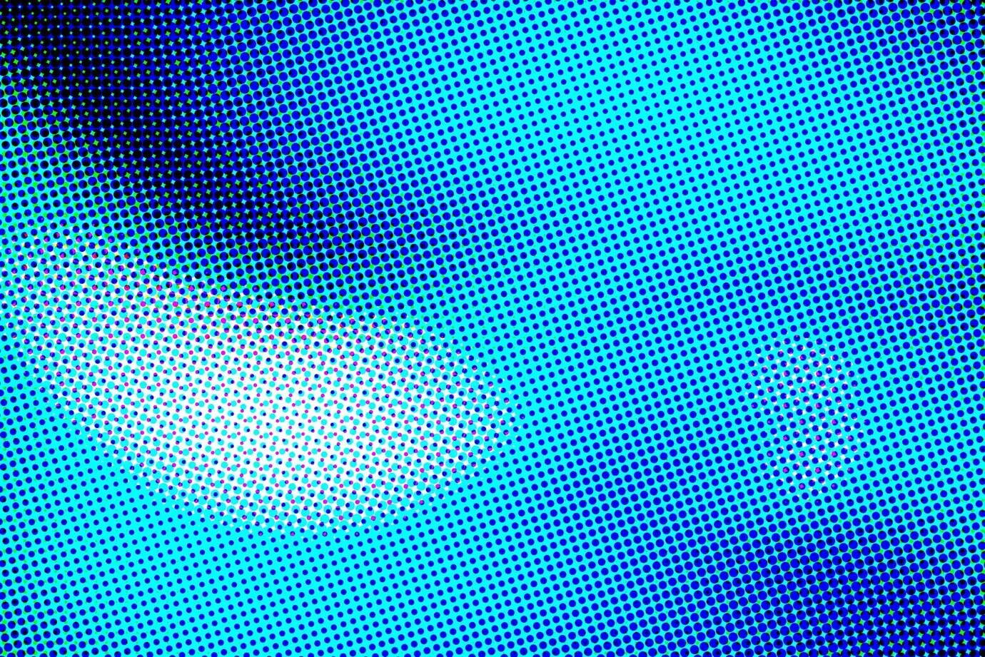 Künstlerisches Hintergrundbild mit farbigem Halbtoneffekt